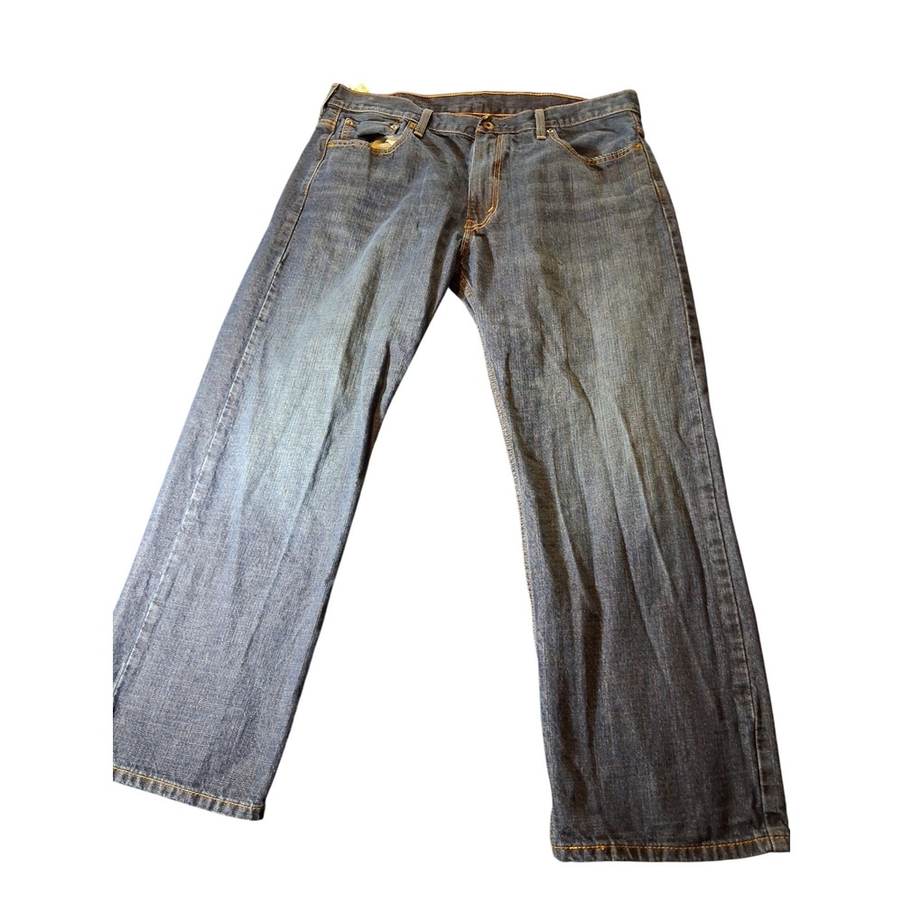 Levis 569 Loose Straight Leg Jeans Mens 36x30 Medium Wash Blue Denim 569-0125